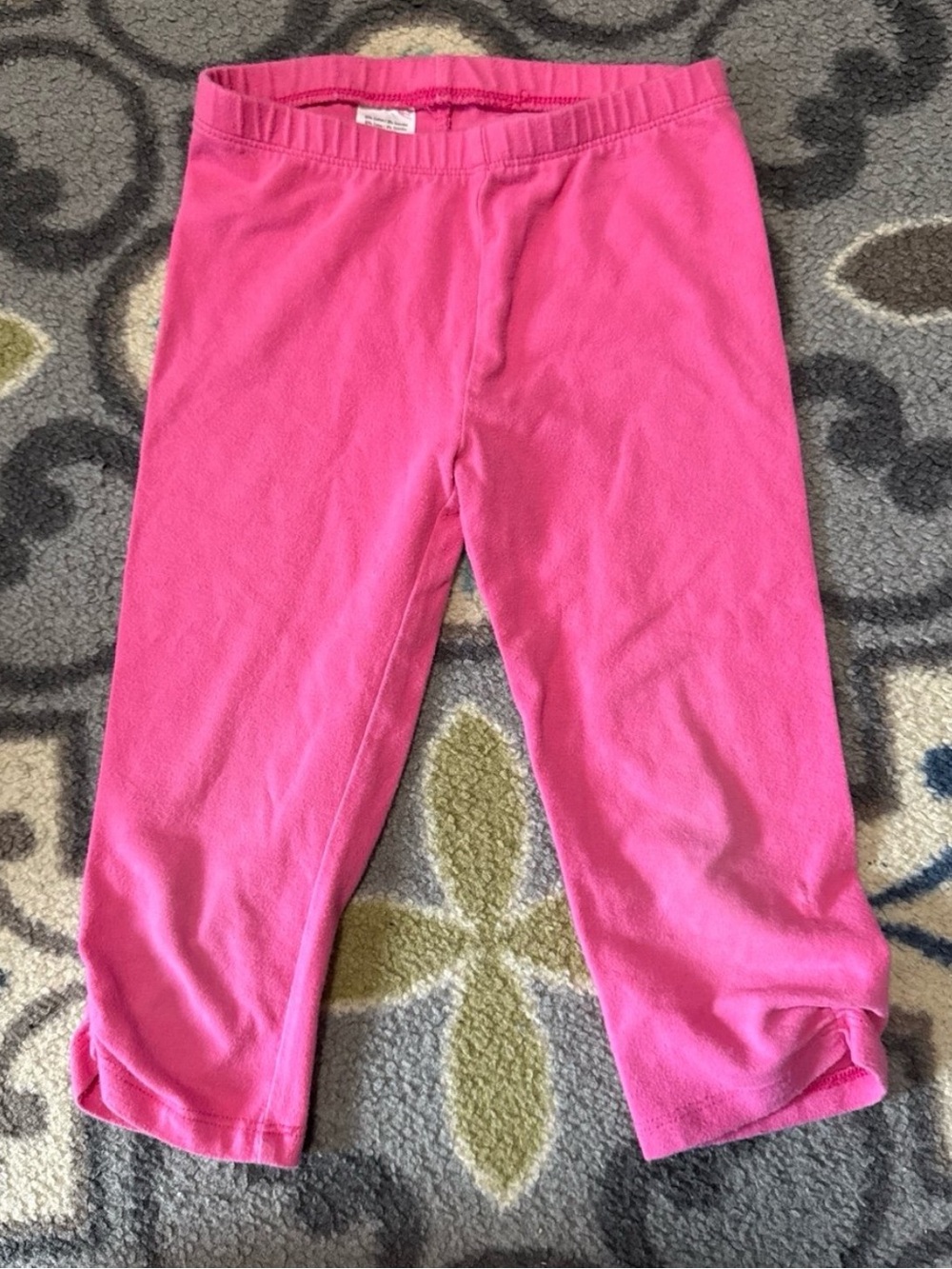 Girls Pink Gymboree Cropped Leggings Pants